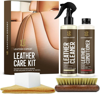 Kit d'entretien du cuir Leather Expert « Car Care Kit »