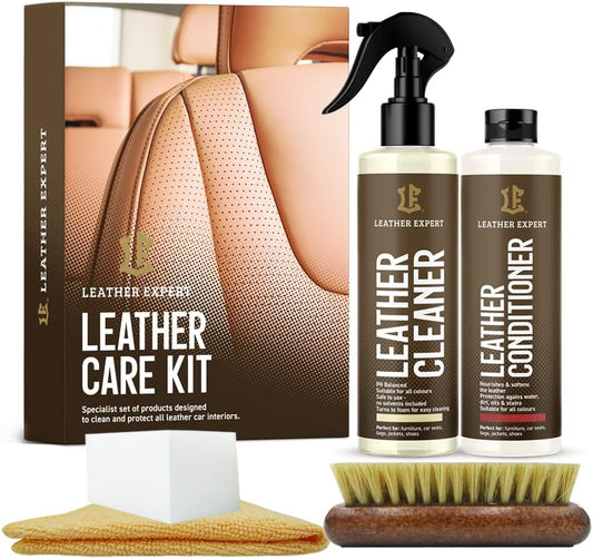 Kit d'entretien du cuir Leather Expert « Car Care Kit »