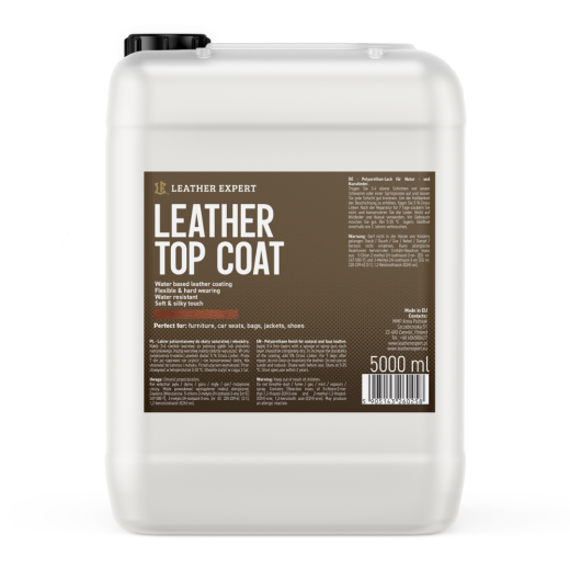 LEATHER EXPERT LEATHER TOP COAT SATIN