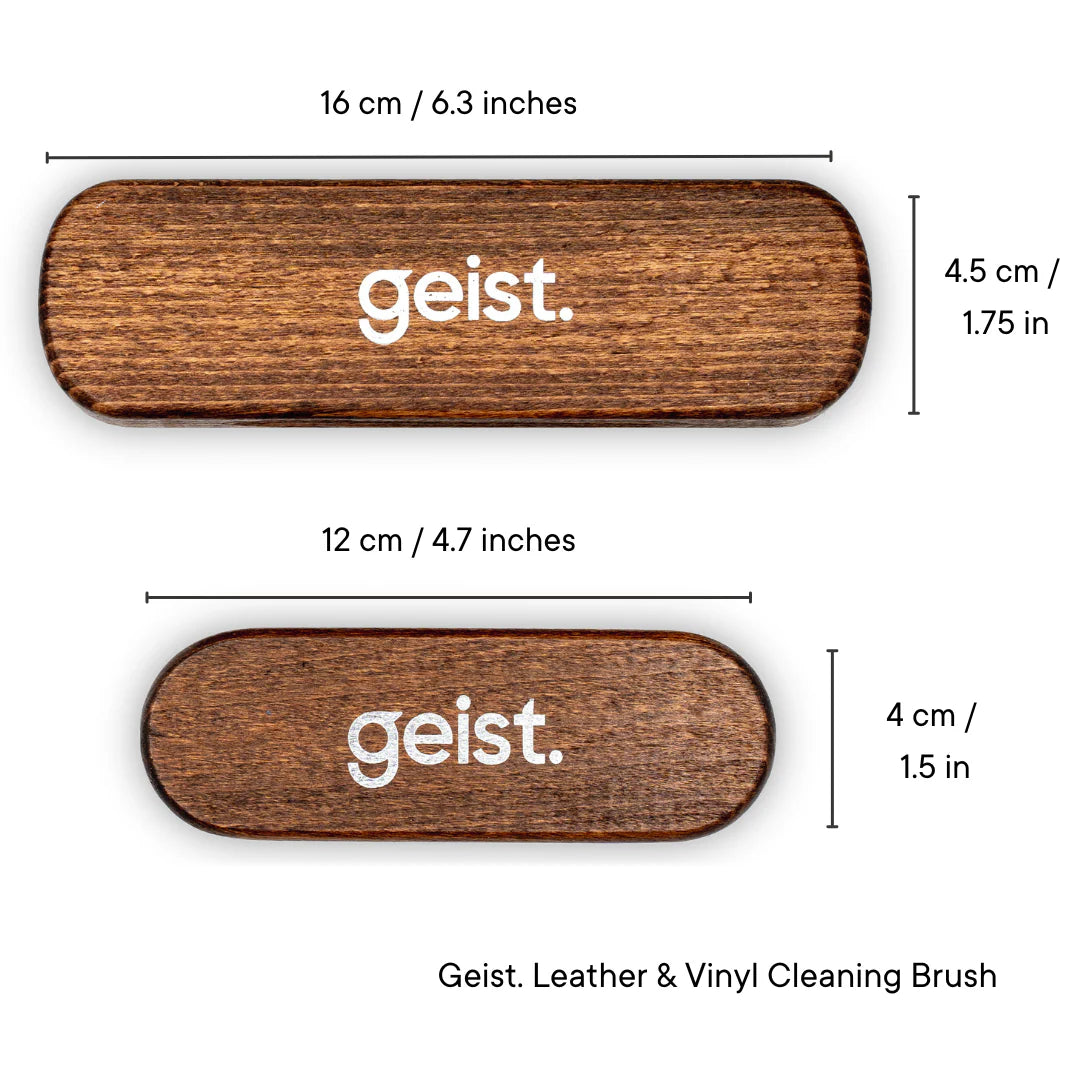Brosse de nettoyage pour cuir et textile