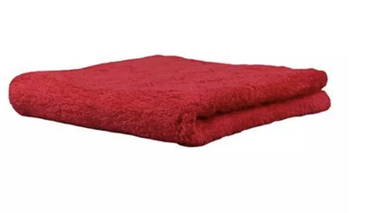 HAPPY END MICROFIBER TOWEL RED 40 X 40 CM