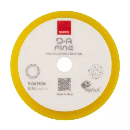 RUPES DA FOAM PAD MEDIUM YELLOW