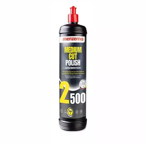 MENZERNA MEDIUM CUT POLISH 2500 FOR MINOR PAINT DEFECT REMOVAL