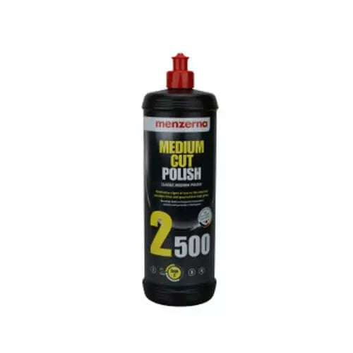 MENZERNA MEDIUM CUT POLISH 2500 FOR MINOR PAINT DEFECT REMOVAL