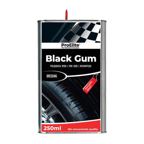 PROELITE BLACK GUM DRESSING POUR PNEUS ET PLASTIQUES EXTERIEURS