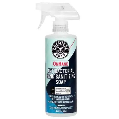 CHEMICAL GUYS ONHAND SANITIZING SOAP ANTIBACTERIAL HAND SOAP