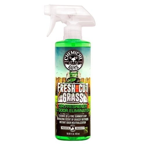 CHEMICAL GUYS FRESH CUT GRASS SCENT PREMIUM AIR FRESHENER AND ODOR ELIMINATOR