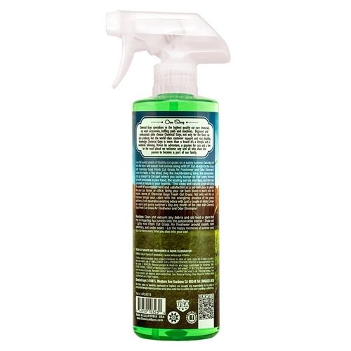 CHEMICAL GUYS FRESH CUT GRASS SCENT PREMIUM AIR FRESHENER AND ODOR ELIMINATOR
