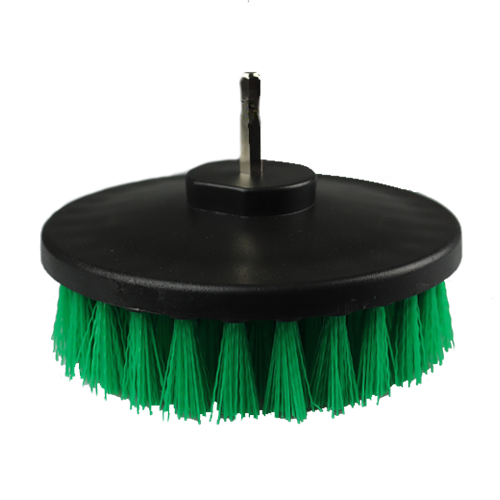 MACHINE SPINNING CARPET BRUSH MEDIUM GREEN