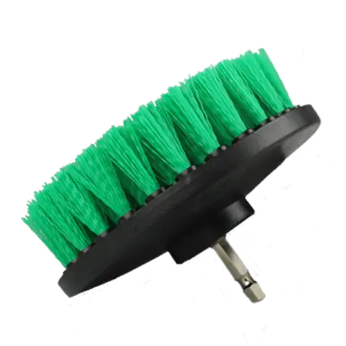 MACHINE SPINNING CARPET BRUSH MEDIUM GREEN