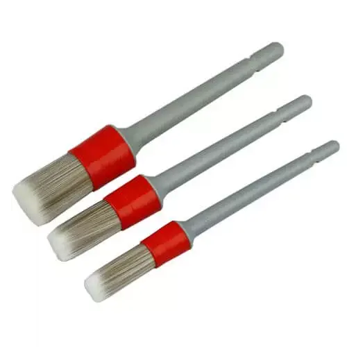 ALL DETAILS INTERIOR DETAILING BRUSHES 3 PACK
